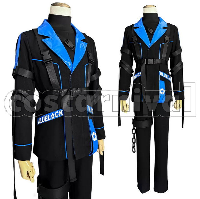 BLUE LOCK Hyoma Chigiri Cyberpunk Cosplay Costume
