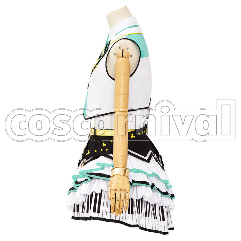 HATSUNE MIKU: COLORFUL STAGE! more jump Shizuku Hinomori Cosplay Costume