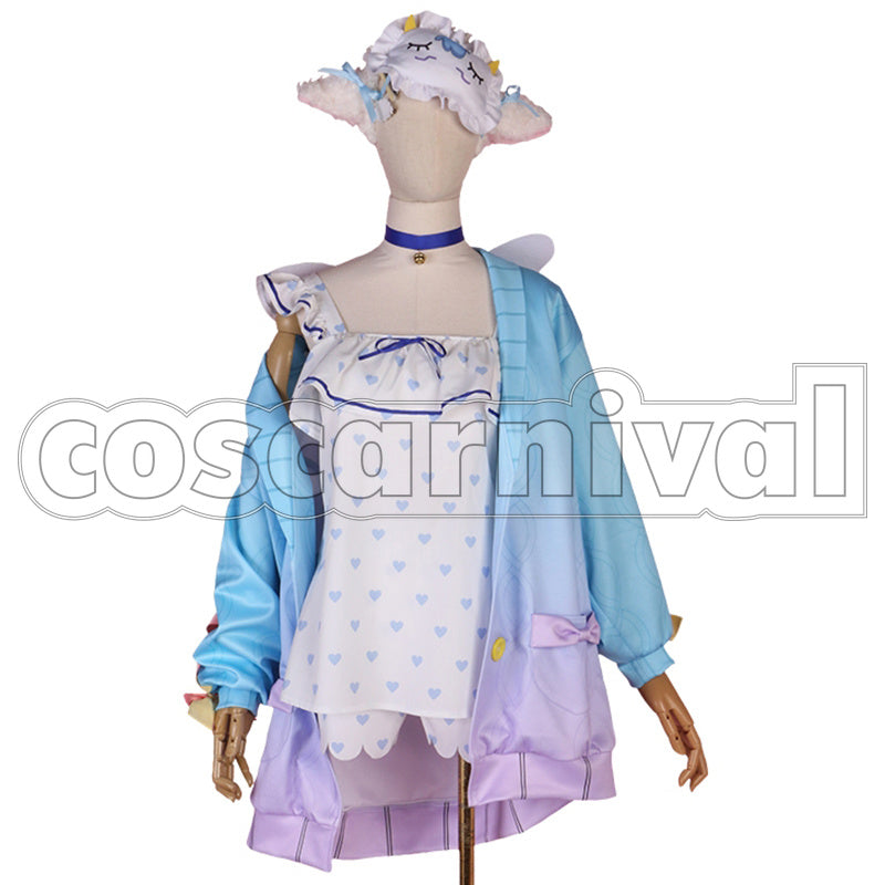 NIJISANJI VTuber Kokoro Amamiya New Outfit Cosplay Costume