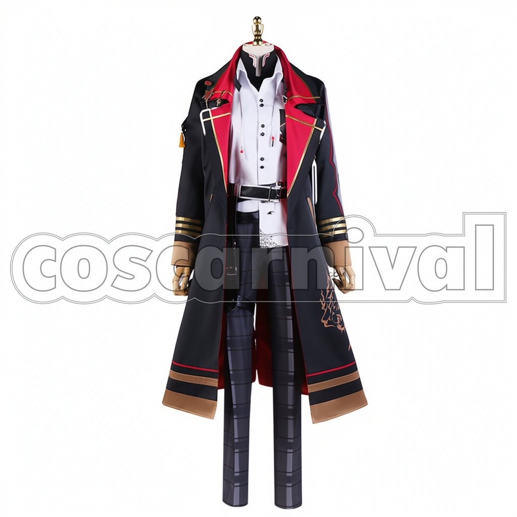NIJISANJI Virtual VTuber Ver Vermillion Outfit Cosplay Costume