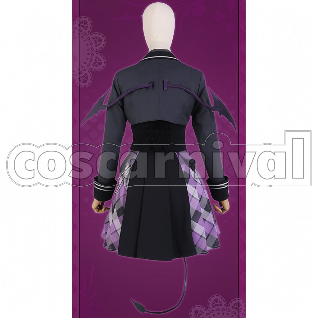 NIJISANJI VTuber Tokoyami Towa School Uniform Cosplay Costume