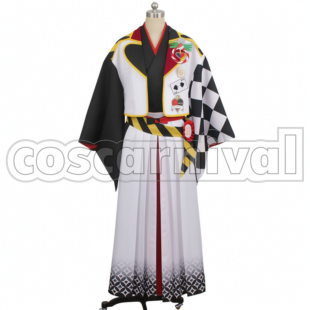 Disney Twisted-Wonderland Outfit New Year Attire Deuce Spade Cosplay Costume