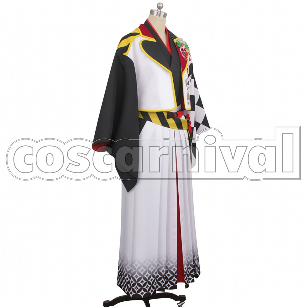 Disney Twisted-Wonderland Outfit New Year Attire Deuce Spade Cosplay Costume