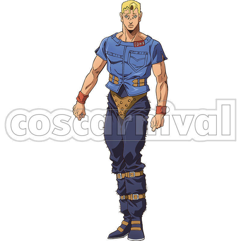 JoJo's Bizarre Adventure Part6 Stone Ocean Thunder McQueen Cosplay Costume