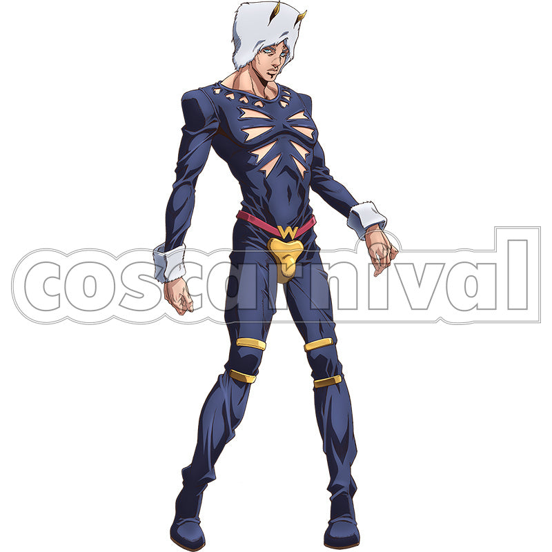 JoJo's Bizarre Adventure Part6 Stone Ocean Weather Report Cosplay Costume