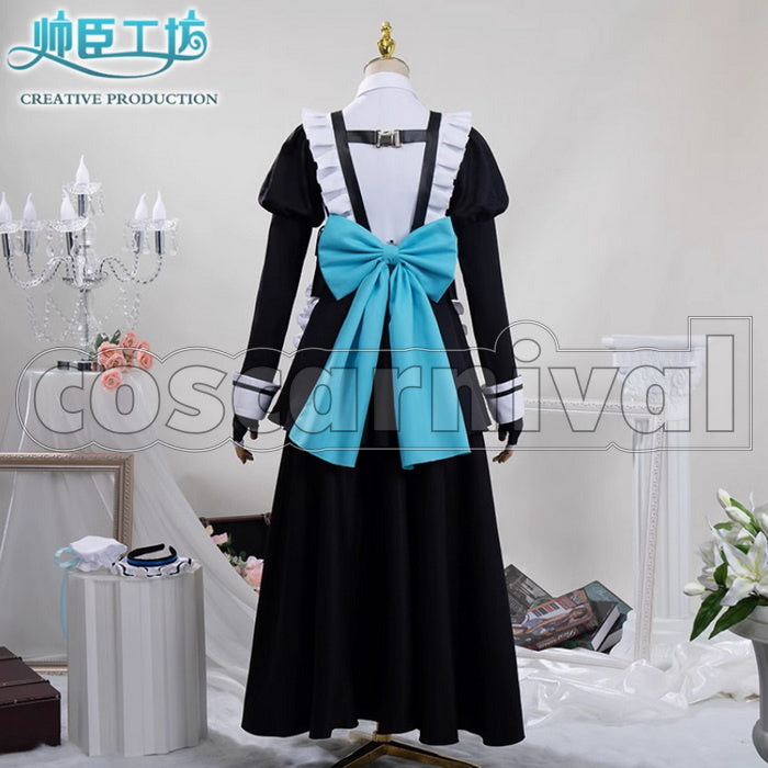 Blue Archive Toki Asuma Maid Outfit Cosplay Costume