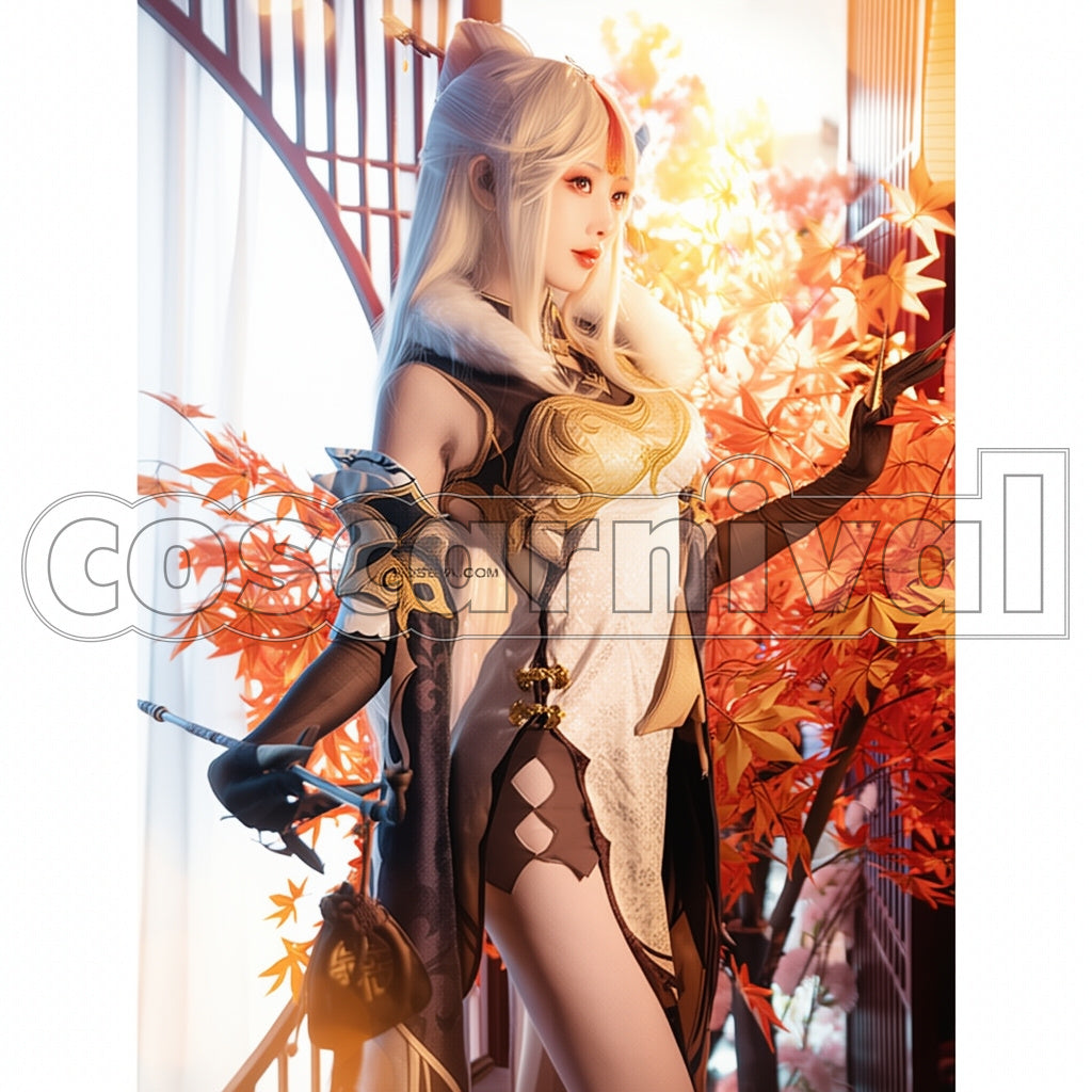 Genshin Impact Ningguang Cosplay Costume