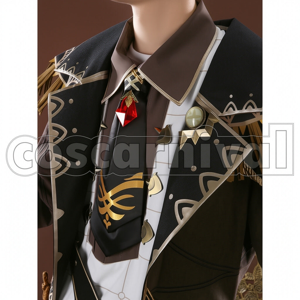 Genshin Impact Diluc Custom-Made Cosplay Costume