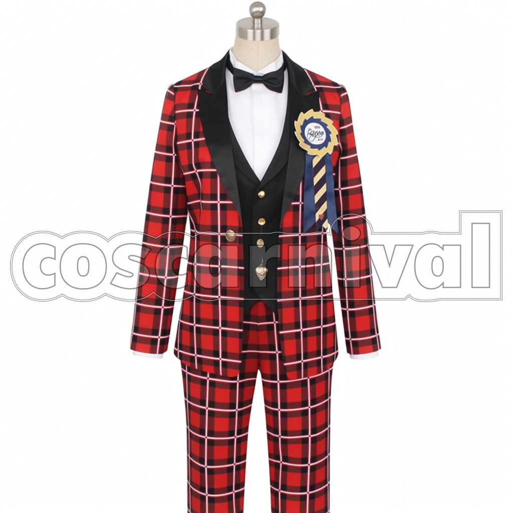 Disney Twisted-Wonderland Role-play Groom Ace Trappola Cosplay Costume