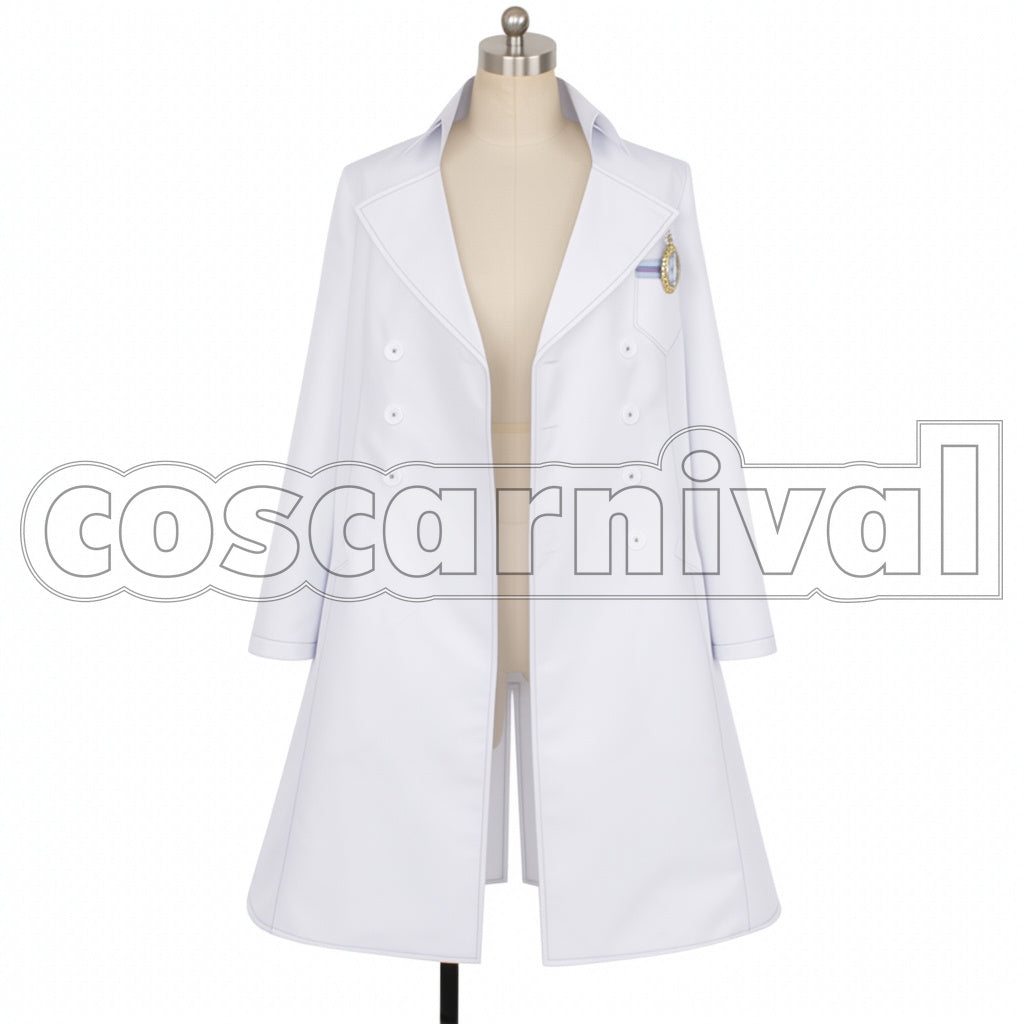 Disney Twisted-Wonderland Labwear Floyd Leech Cosplay Costume