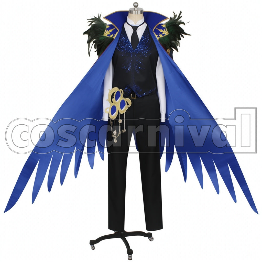 Disney Twisted-Wonderland Dire Crowley Cosplay Costume