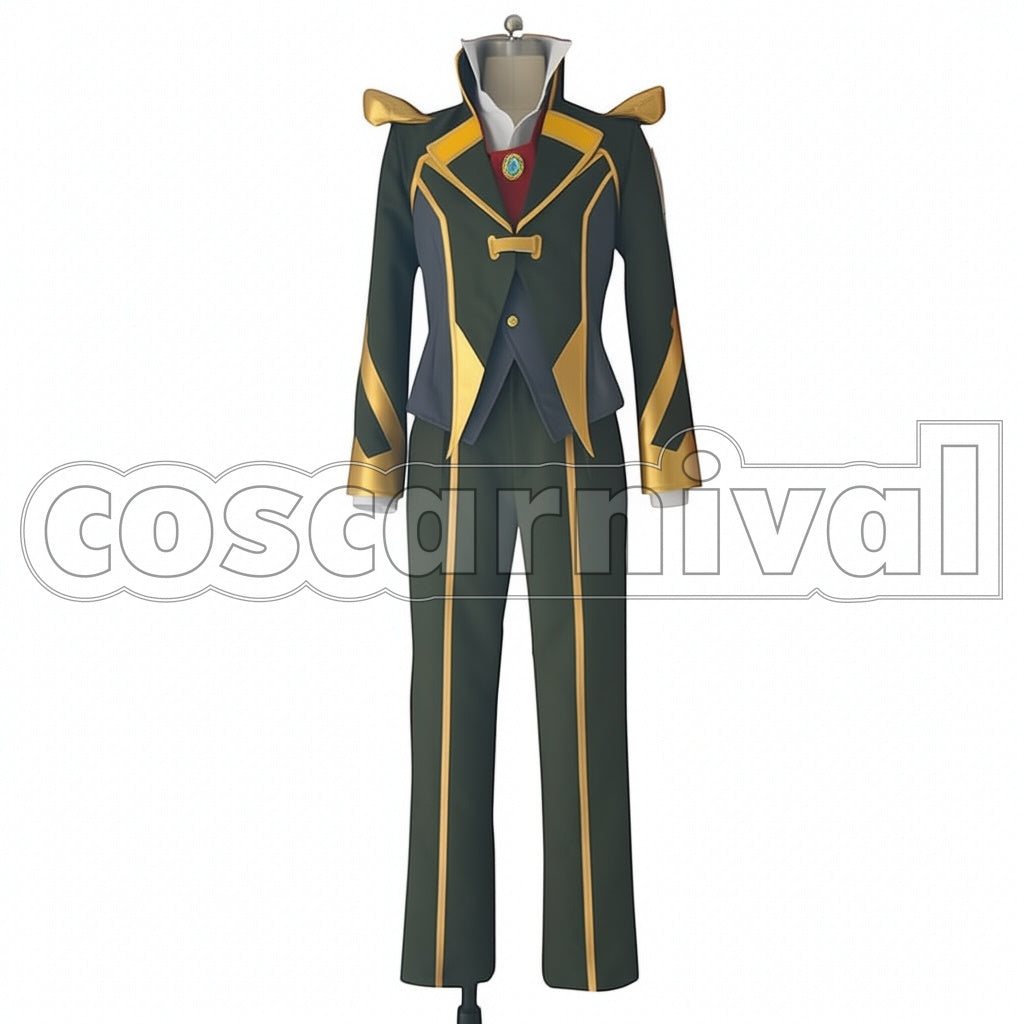 Macross Delta Men’s Size M Zao Yuussila Cosplay Costume