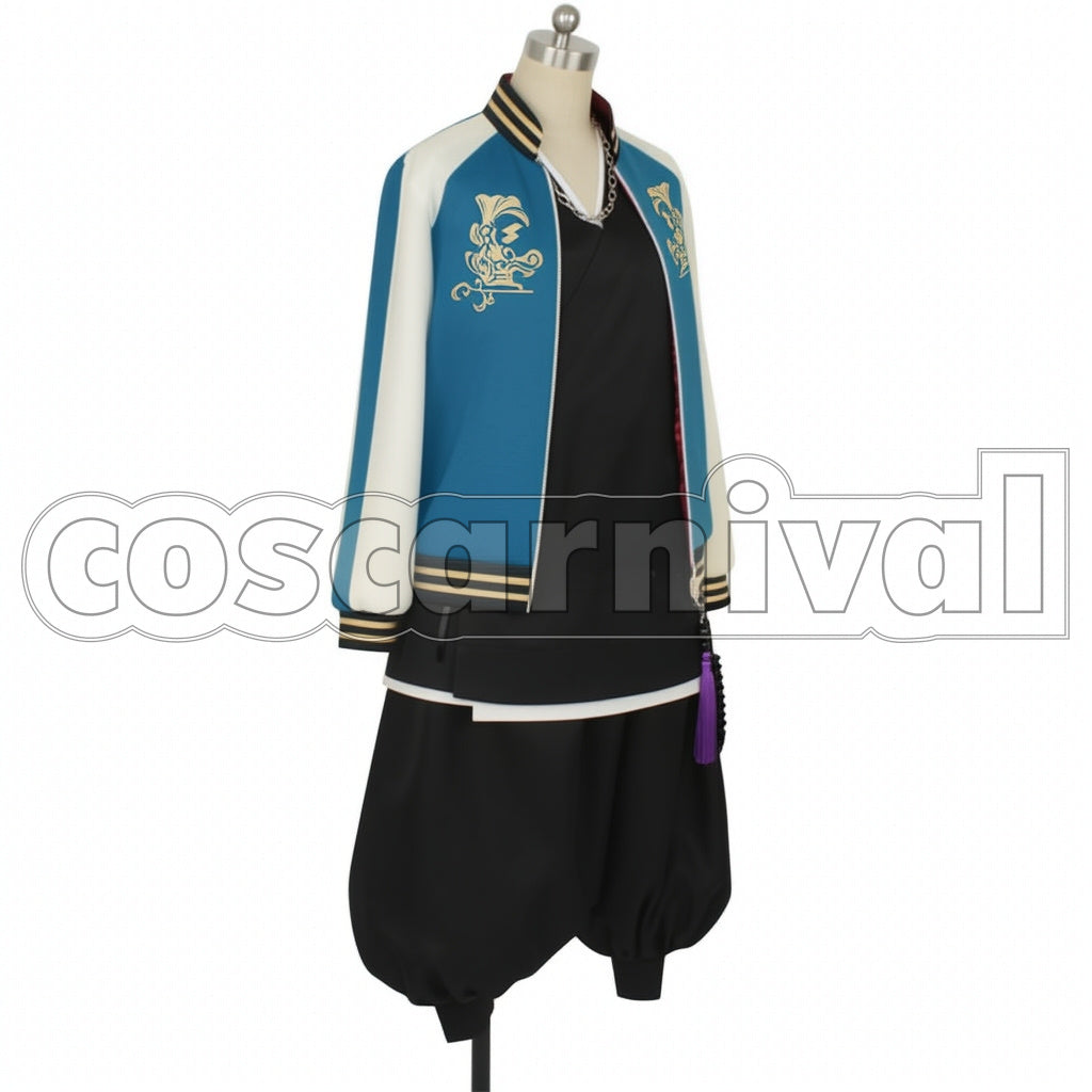 Hypnosis Mic -Division Rap Battle- Bad Ass Temple Kuko Harai Cosplay Costume