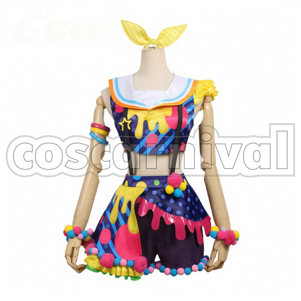 BanG Dream! Poppin’Party New_Costumes Saaya Yamabuki Cosplay Costume