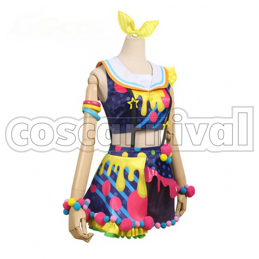 BanG Dream! Poppin’Party New_Costumes Saaya Yamabuki Cosplay Costume