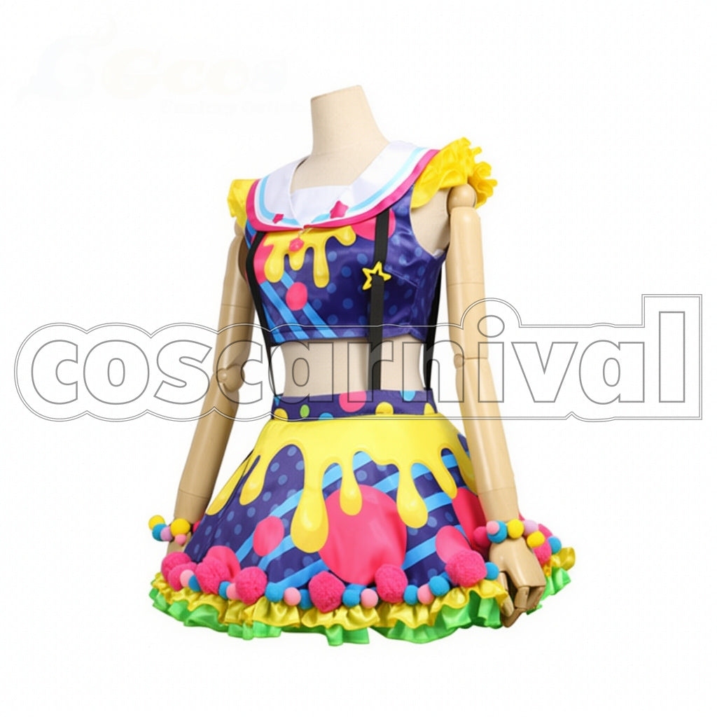 BanG Dream! Poppin’Party New_Costumes Kasumi Toyama Cosplay Costume
