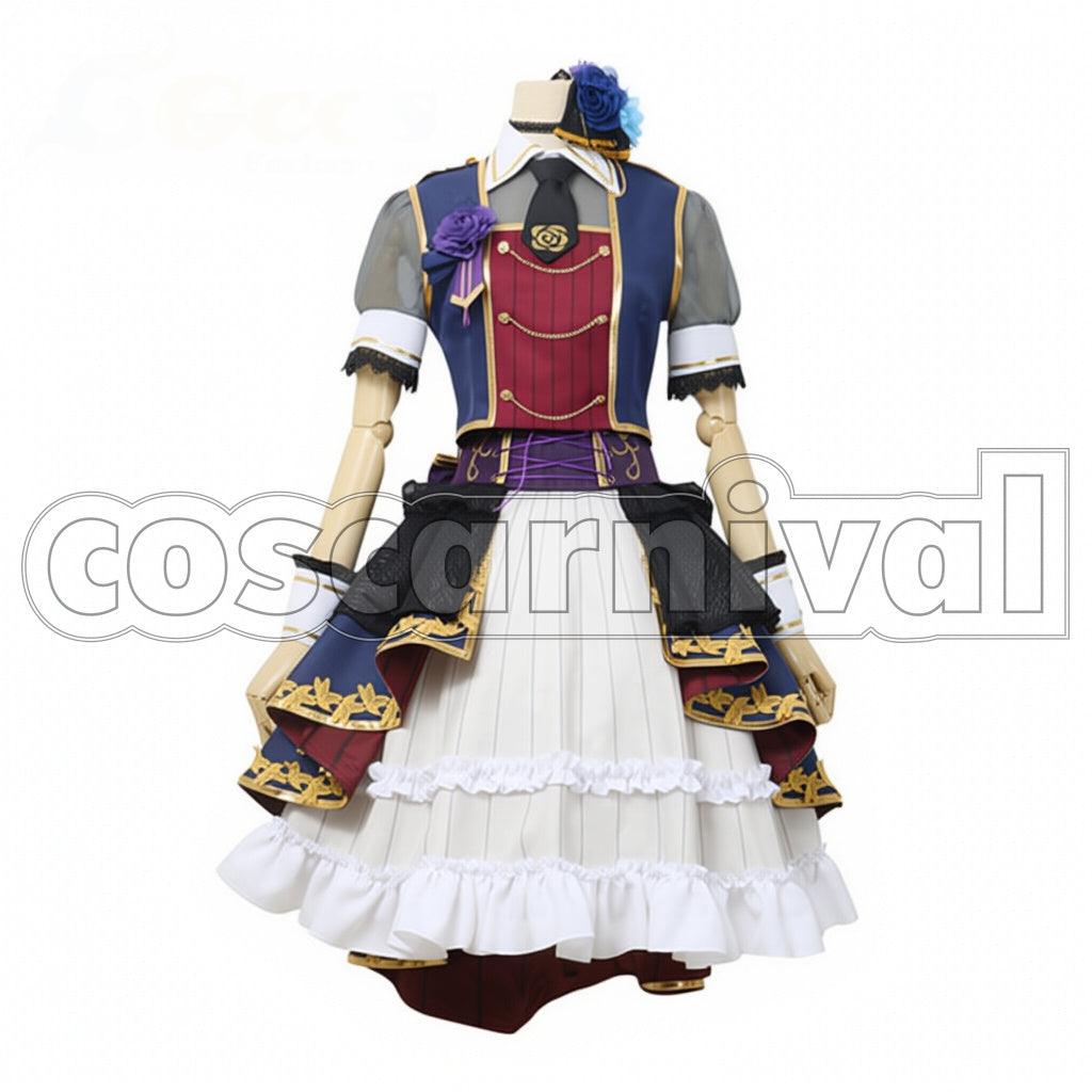 BanG Dream! 7th-LIVE Roselia Yukina Minato Cosplay Costume