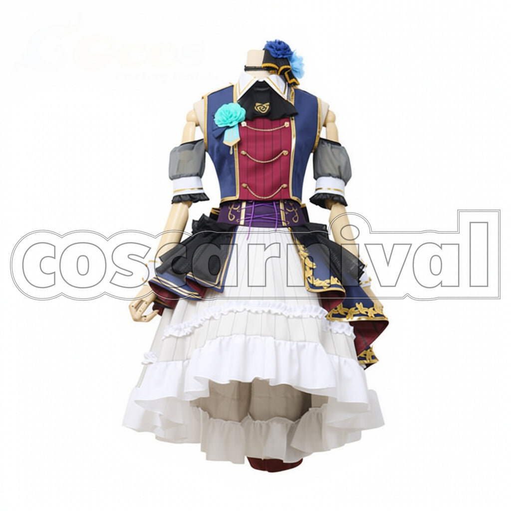 BanG Dream! 7th-LIVE Roselia Sayo Hikawa Cosplay Costume