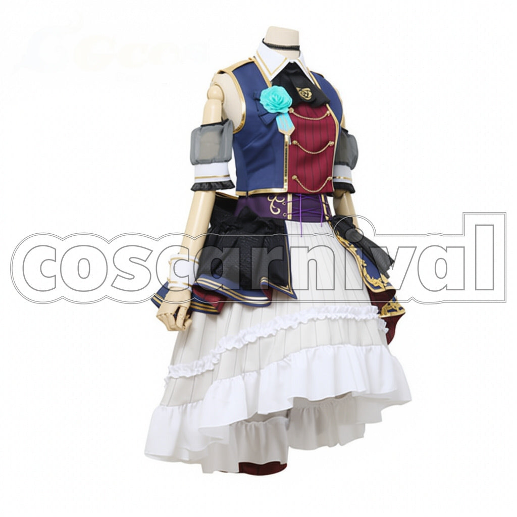 BanG Dream! 7th-LIVE Roselia Sayo Hikawa Cosplay Costume