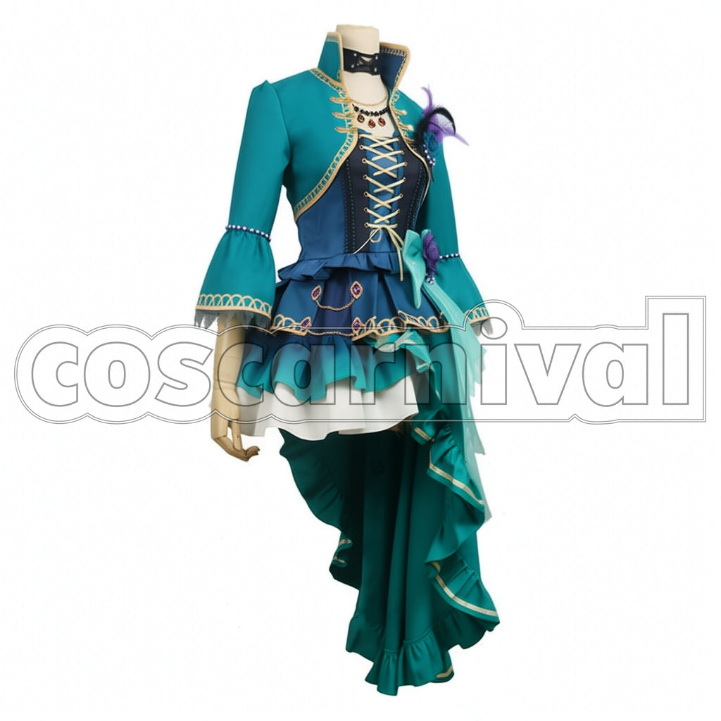 BanG Dream! Yukina Minato Roselia 5th Single Opera of the wasteland Cosplay Costume