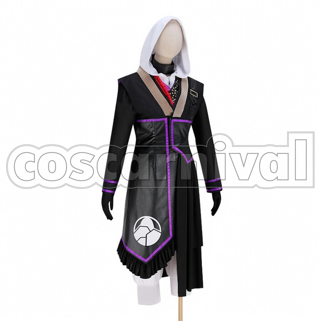 Touken Ranbu ONLINE Musical 2 Part Live Outfit Atsukashiyama Ibun Iwatooshi with Black Coat Cosplay Costume