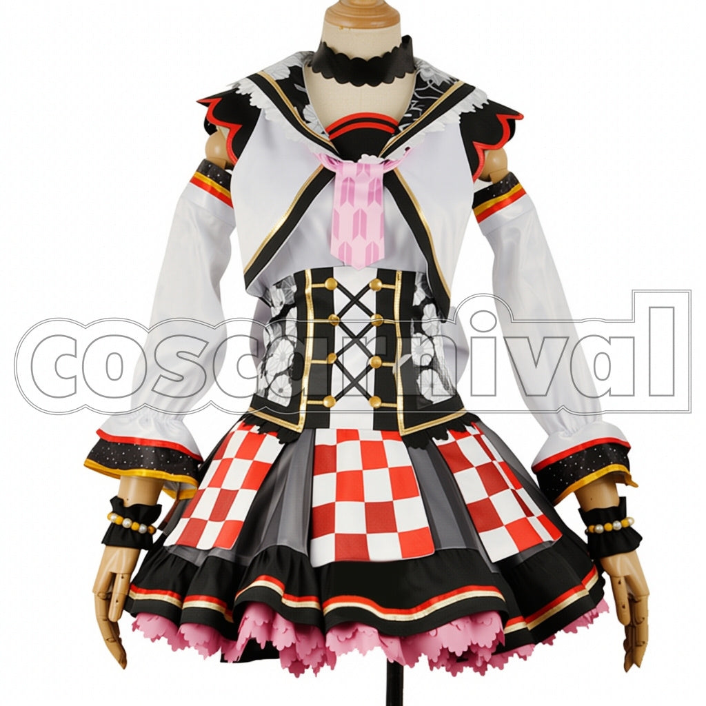 Love Live! Taisho Romance Set Bloomed Japanese Outfit Riko Sakurauchi Cosplay Costume