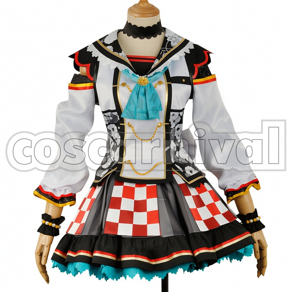 Love Live! Taisho Romance Set Bloomed Japanese Outfit Kanan Matsuura Cosplay Costume