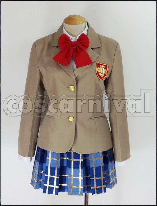 Railgun S Mikoto Misaka cosplay costume from A Certain Scientific, front view