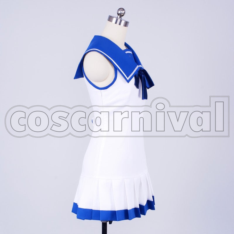the Sea Manaka Mukaido cosplay costume from A Lull in, side view