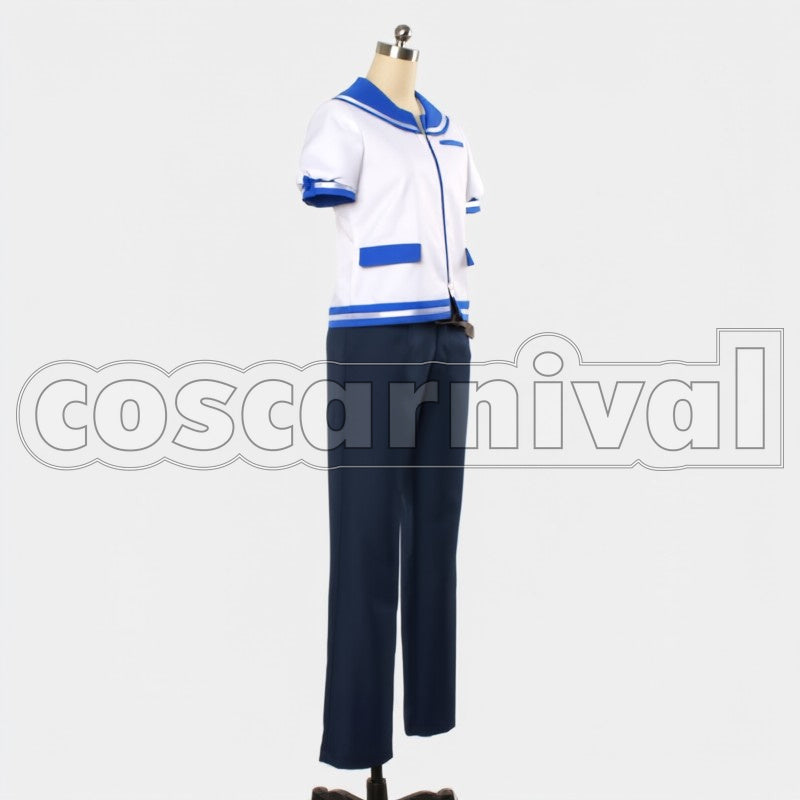 the Sea Hikari Sakishima cosplay costume from A Lull in, side view 2