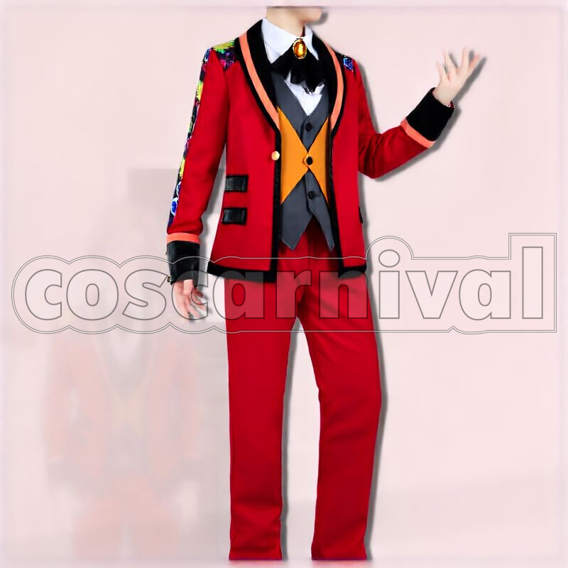 Troupe Banri Settsu 4th Anniversary The Key to Daydreaming Cosplay cosplay costume from A3! Autumn, front view 3