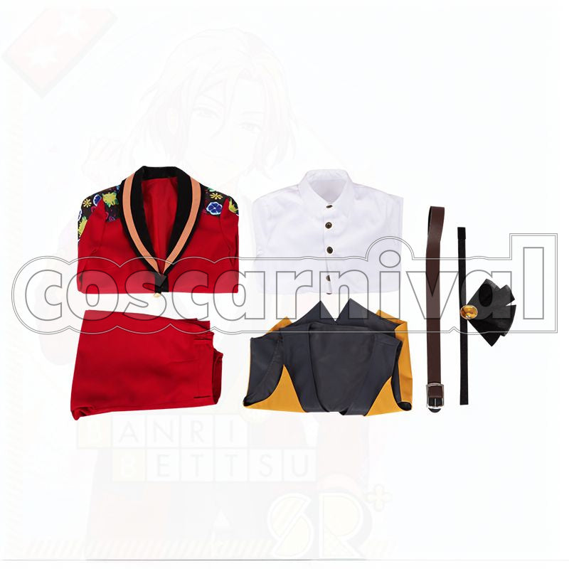 Troupe Banri Settsu 4th Anniversary The Key to Daydreaming Cosplay cosplay costume from A3! Autumn, set view