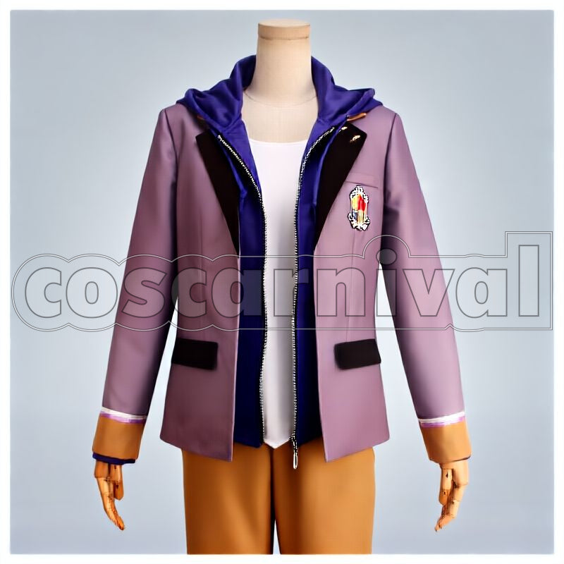 Troupe Banri Settsu Hanasaki Private Academy Uniform Cosplay cosplay costume from A3! Autumn, front view 1