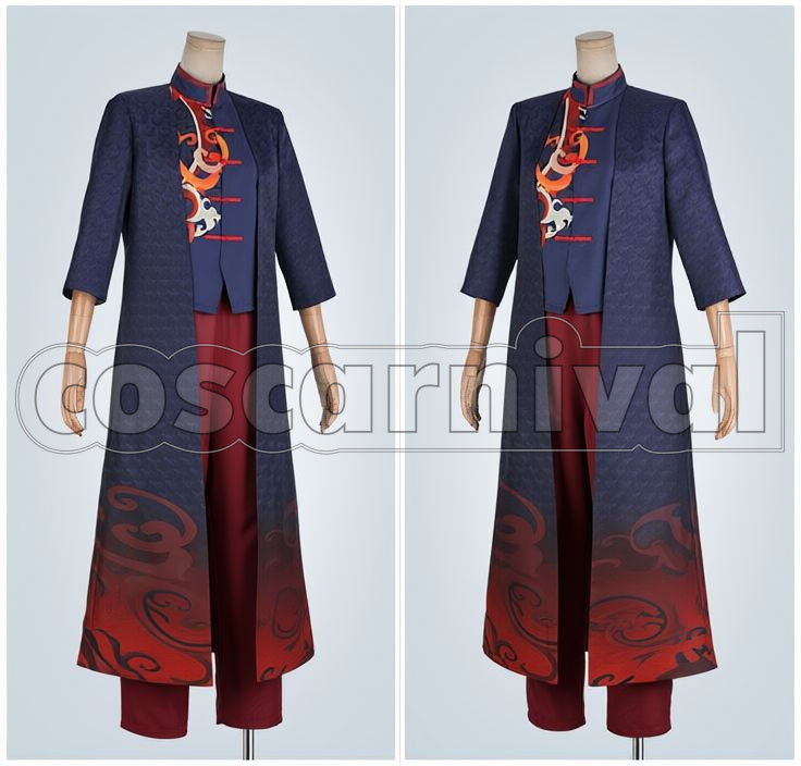 Troupe Juza Hyodo Fire up, Mantou Fist! Cosplay cosplay costume from A3! Autumn, front view 2