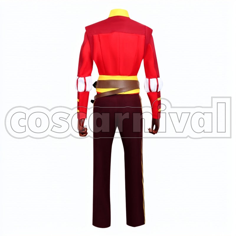 Juliet Tsuzuru Minagi cosplay costume from A3! Romeo and, back view