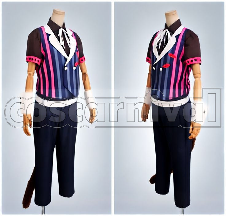 Troupe Sakuya Sakuma Boy Alice in Wonderland Cosplay cosplay costume from A3! Spring, front view 2