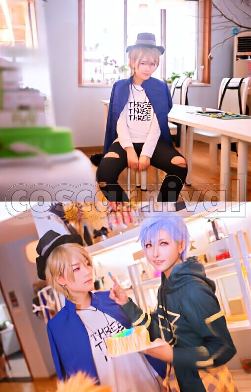 Kazunari Miyoshi Cosplay cosplay costume from A3! Summer Troupe, front view 7