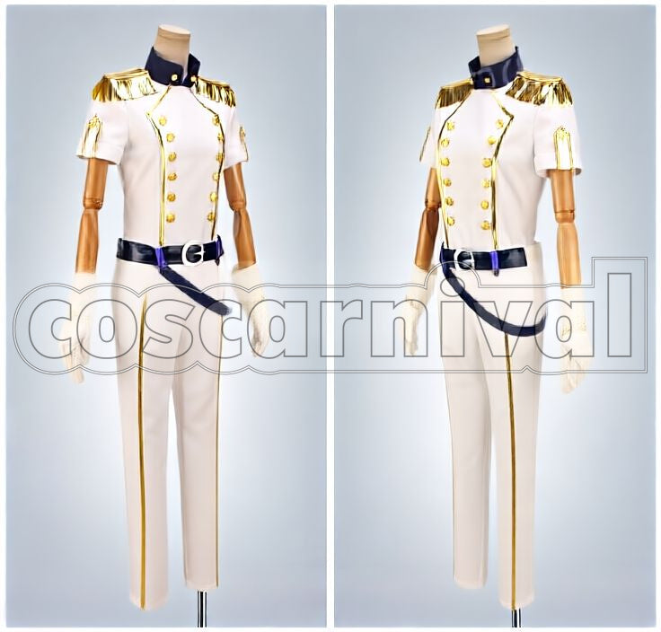 Kazunari Miyoshi Captain Sky Pirates Cosplay cosplay costume from A3! Summer Troupe, front view 2
