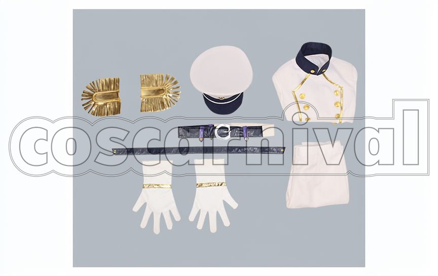 Kazunari Miyoshi Captain Sky Pirates Cosplay cosplay costume from A3! Summer Troupe, set view
