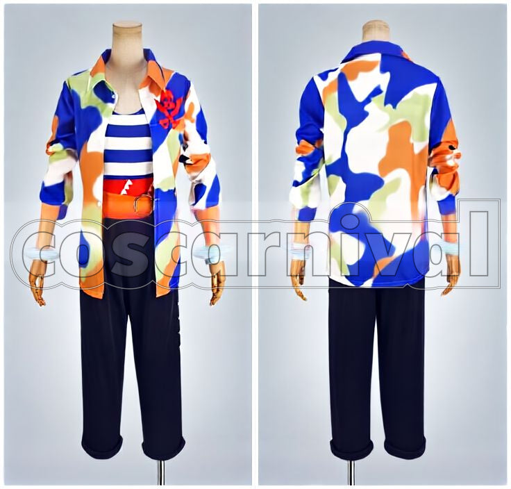 Misumi Ikaruga Captain Sky Pirates Cosplay cosplay costume from A3! Summer Troupe, detail-2