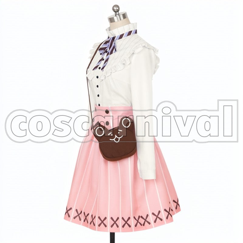 Yuki Rurikawa cosplay costume from A3! Summer Troupe, side view 2