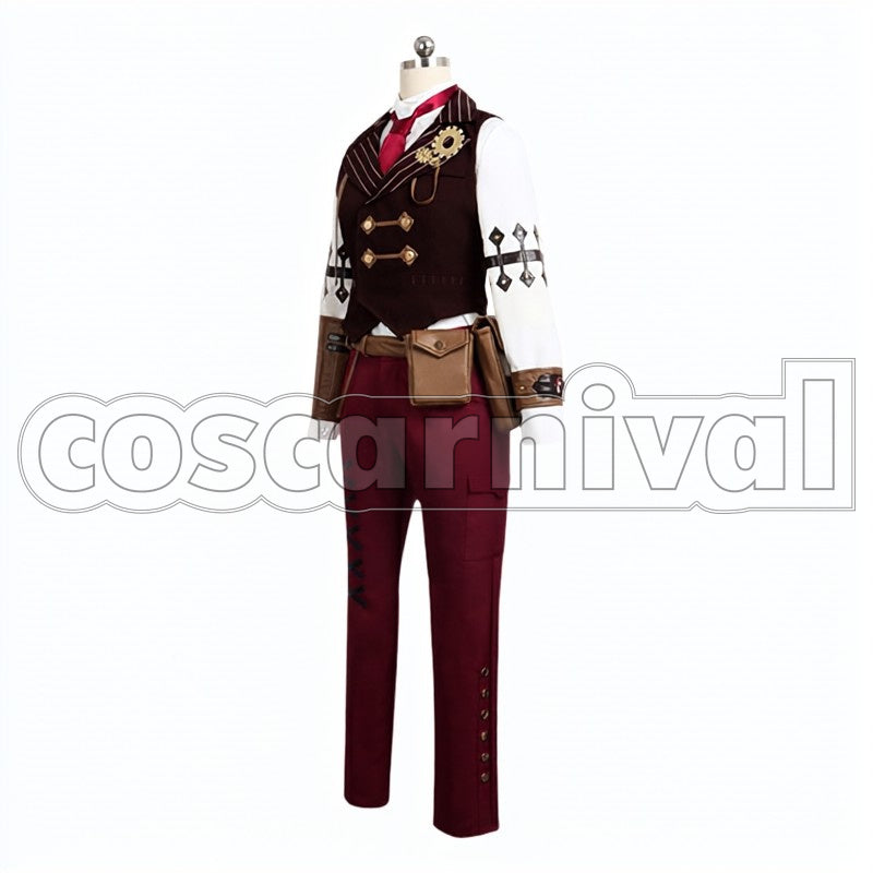 Tsuzuru Minagi Gears of Lingering Dreams Clockwork Heart cosplay costume from A3!, side view