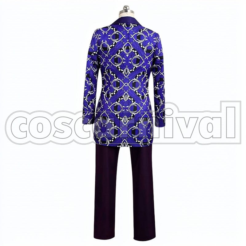 Hisoka Mikage Floral cosplay costume from A3! Winter Troupe, back view