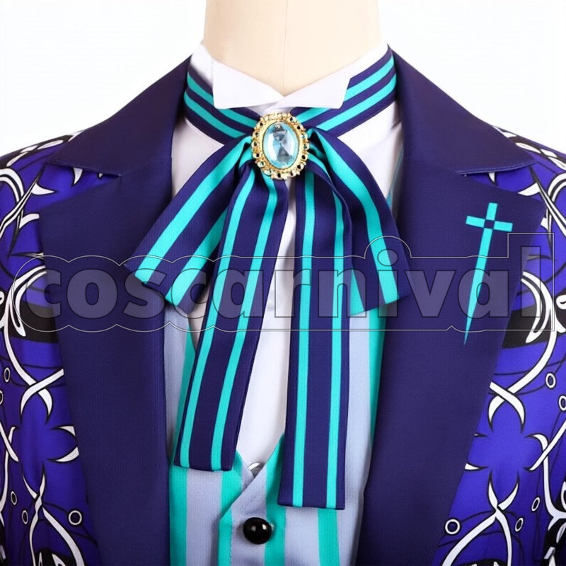 Hisoka Mikage Floral cosplay costume from A3! Winter Troupe, detail-1