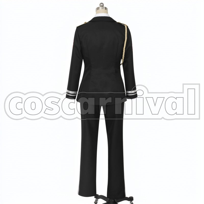 Dept. Grossular cosplay costume from ACCA: 13-Territory Inspection, back view