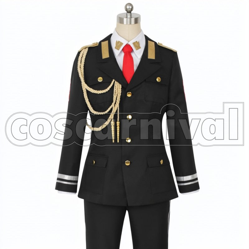 Grossular cosplay costume from ACCA 13-Territory Inspection Dept., front view