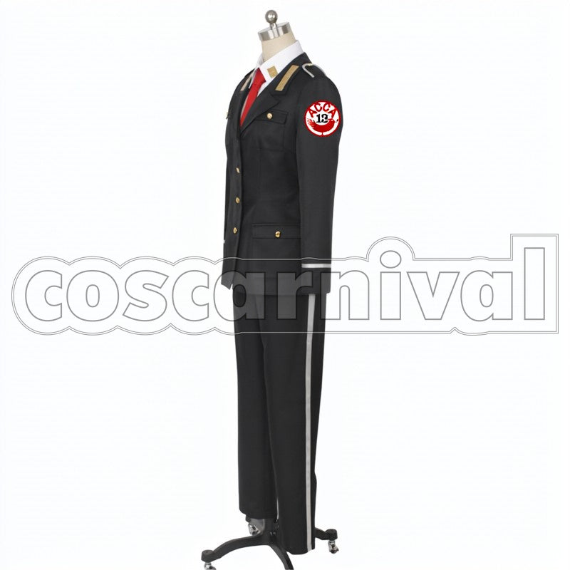 Dept. Mauve ACCA Headquarters cosplay costume from ACCA: 13-Territory Inspection, side view 2