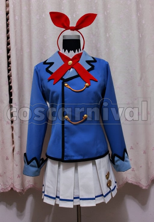 Ichigo Hoshimiya cosplay costume from Aikatsu!, front view