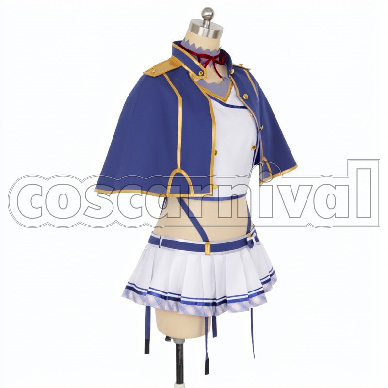 Records of Bastard Magic Instructor shisutina fiberu cosplay costume from Akashic, side view
