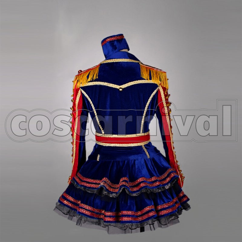 Yuko Oshima Stage Outfit cosplay costume from AKB0048 Super Splendid, back view